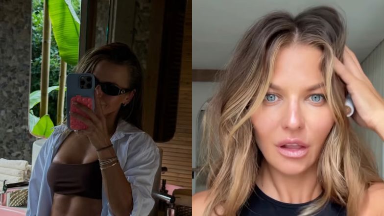 Anna Lewandowska pręży stalowe mięśnie