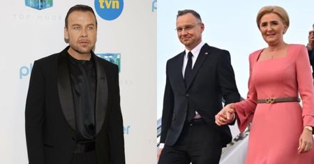 TYLKO NA PUDELKU: Dawid Woliński o stylizacji Agaty Dudy z Chin: "Forma dekoltu do poprawki". Wyliczył więcej modowych BŁĘDÓW