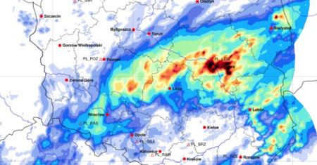 Takiego deszczu jeszcze nie było. Ulewa wszech czasów w Warszawie
