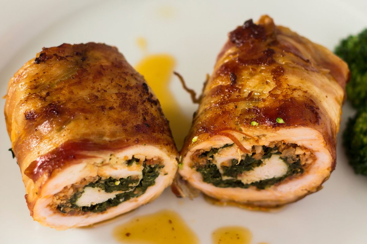 Die Roulade eignet sich hervorragend für ein Familienessen.