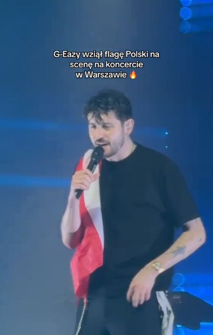 G-Eazy zaliczył wpadkę na koncercie w Polsce