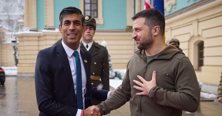 Wsparcie dla Ukrainy. W poniedziałek przemówienie Rishiego Sunaka