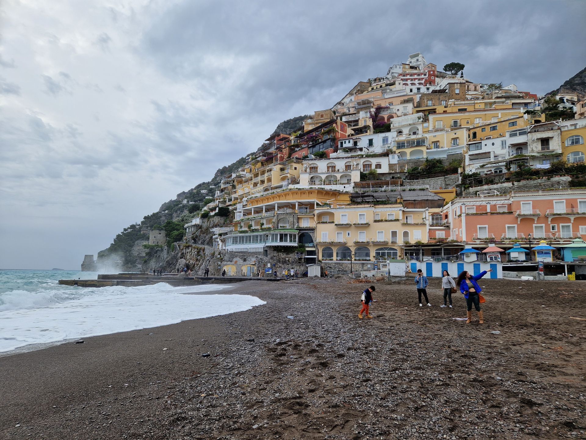 Plaża w Positano