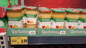 Kupiłem prażone jabłka w Kauflandzie w promocji. Przydadzą się, ale tylko na awaryjną szarlotkę