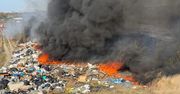 Powiat pruszkowski: Pożar nieużytków i dzikiego wysypiska