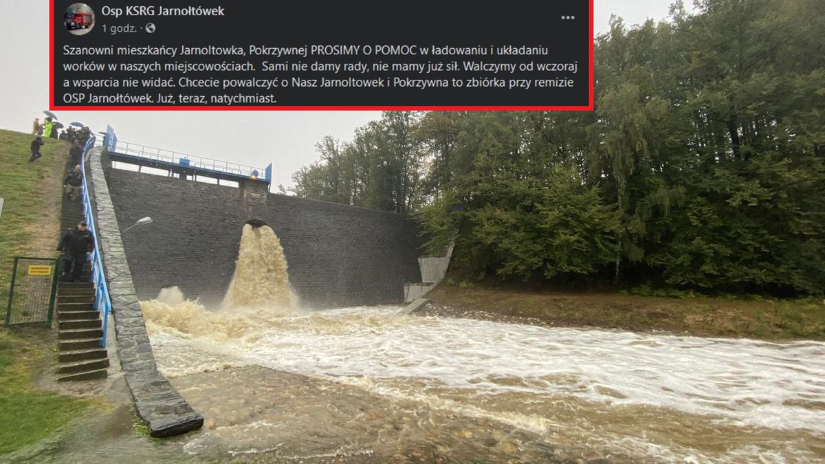 Niepokojąca sytuacja w Jarnołtówku