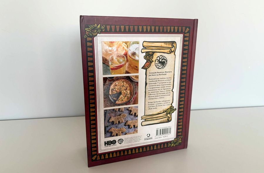 "Oficjalna księga kucharska Westeros" - recenzja książki
