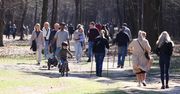 Aktywna Niedziela Wielkanocna w Kielcach. Mieszkańcy ruszyli na spacery, rowery i atrakcje na świeżym powietrzu