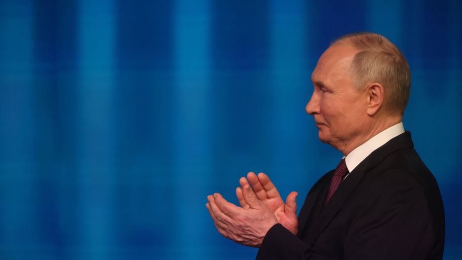 Rosyjski prezydent Władimir Putin 