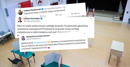 Sieć zalała fala komentarzy, Reakcje po ogłoszeniu sondażowych wyników