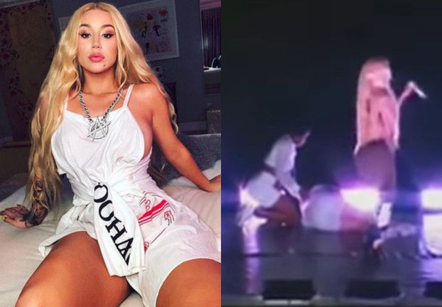 Iggy Azalea nie przerwała występu po tym, jak jej tancerka DOSTAŁA ATAKU PADACZKI NA SCENIE