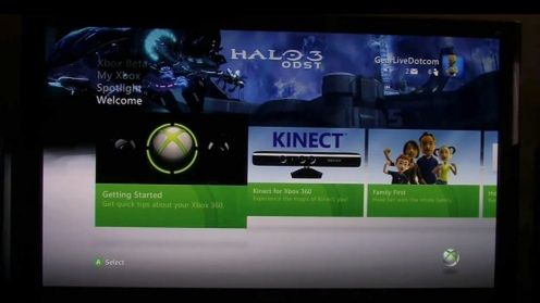 Aktualizacja Xboxa 360 na filmie 1