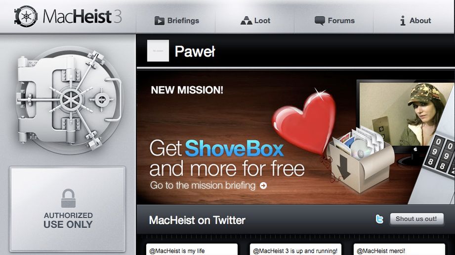 MacHeist 3 - rozpoczęło się polowanie na aplikacje 1
