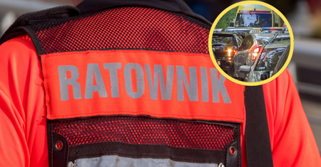 Życie niemowlaka było zagrożone. Ratownicy nie mogli od razu mu pomóc