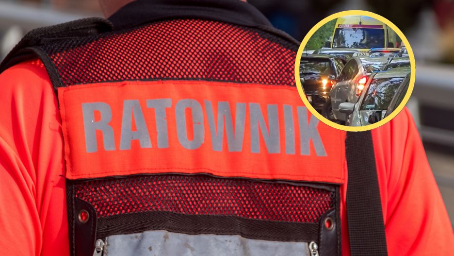 Życie kilkumiesięcznego dziecko było zagrożone. Karetka utknęła przez źle zaparkowane auta