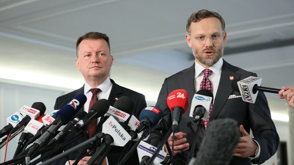 Mariusz Błaszczak i Zbigniew Bogucki