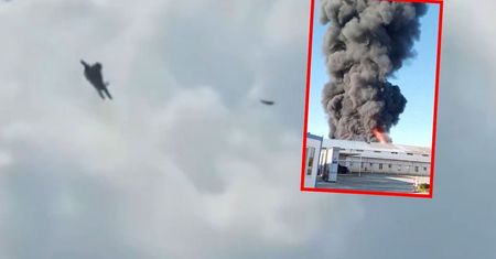 Amerykański F-15 przegrywa pojedynek z irańskim dronem. Jest nagranie