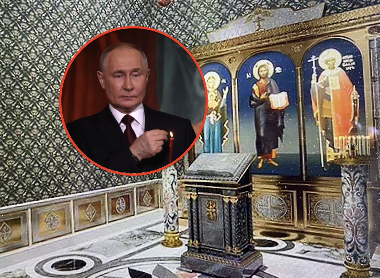 Putin renovated his palace. Now, instead of rooms of luxury and entertainment, a private church has been set up there.