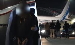 Interpol wsadził S. do rejsowego samolotu. Nagranie z konwoju