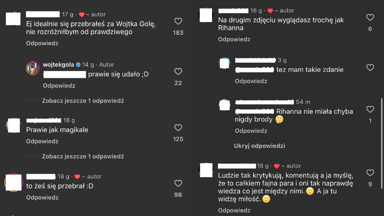 Wojciech Gola i Sofi zaprezentowali halloweenowe kreacje