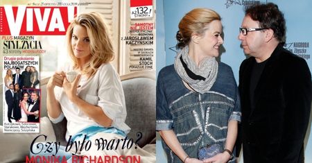 Richardson nie wyobrażała sobie życia bez Zamachowskiego: "Zawsze lubiłam niewysokich, mocno zbudowanych facetów"