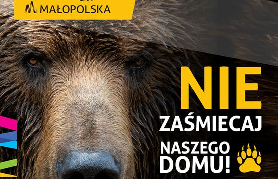 Małopolska z kampanią „Nie zaśmiecaj naszego domu”