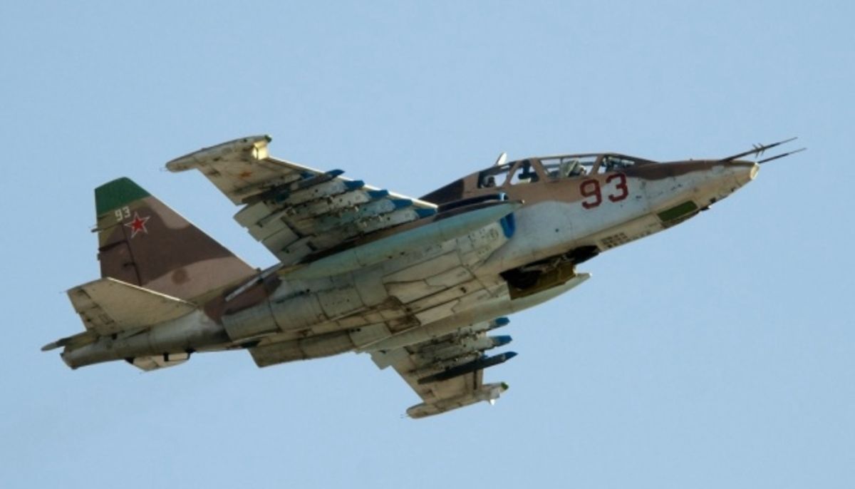 Rosyjski samolot szturmowy Su-25