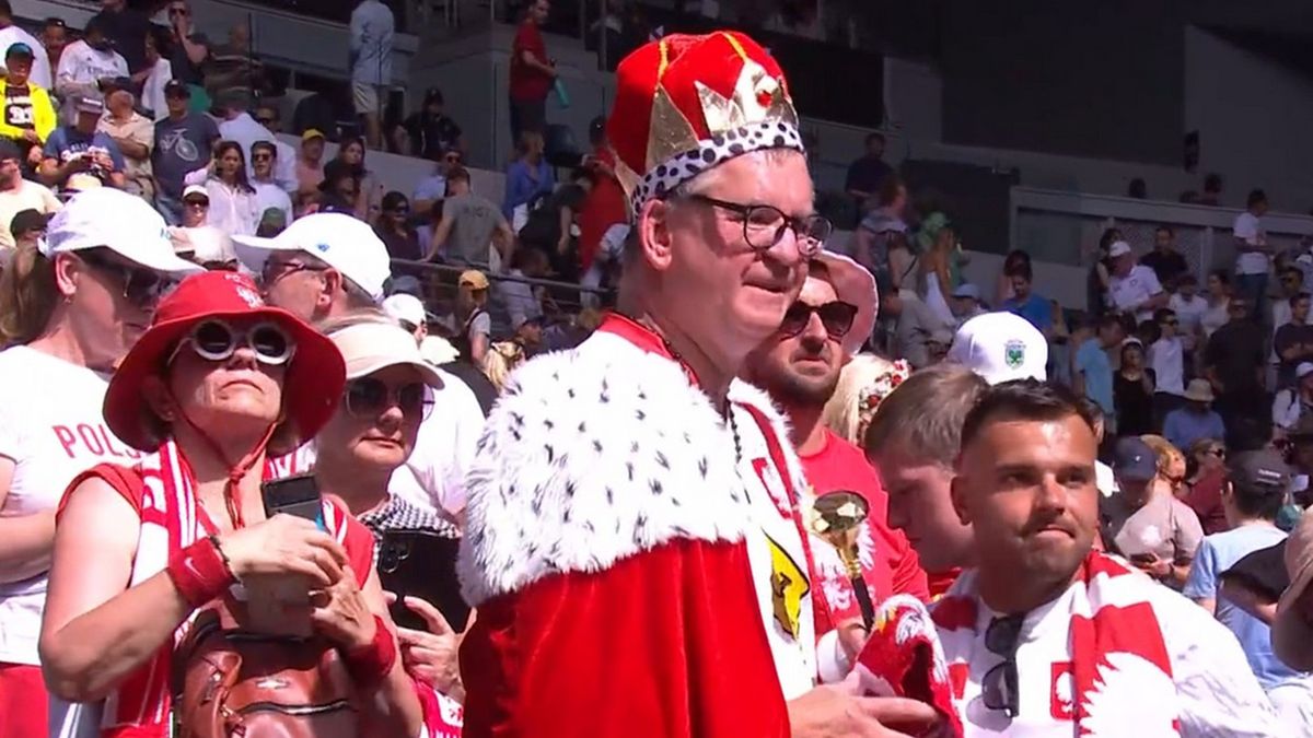 Król polskich kibiców na kortach w Melbourne