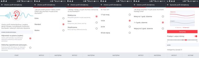 Ustawianie indywidualnego profilu dźwiękowego w HTC 10