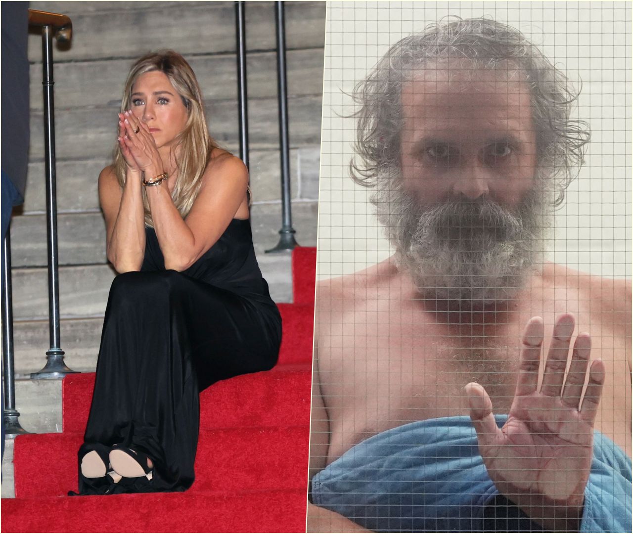 Stalker Jennifer Aniston pojawił się w sądzie półnagi. Musi przebadać się psychiatrycznie