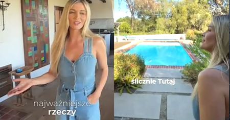 Joanna Krupa wpuściła kamery do domu. Ogromny salon, ogród z basenem i garderoba, w której panuje CHAOS [ZDJĘCIA]