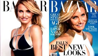 Cameron Diaz na DWÓCH okładkach "Harper's Bazaar"!