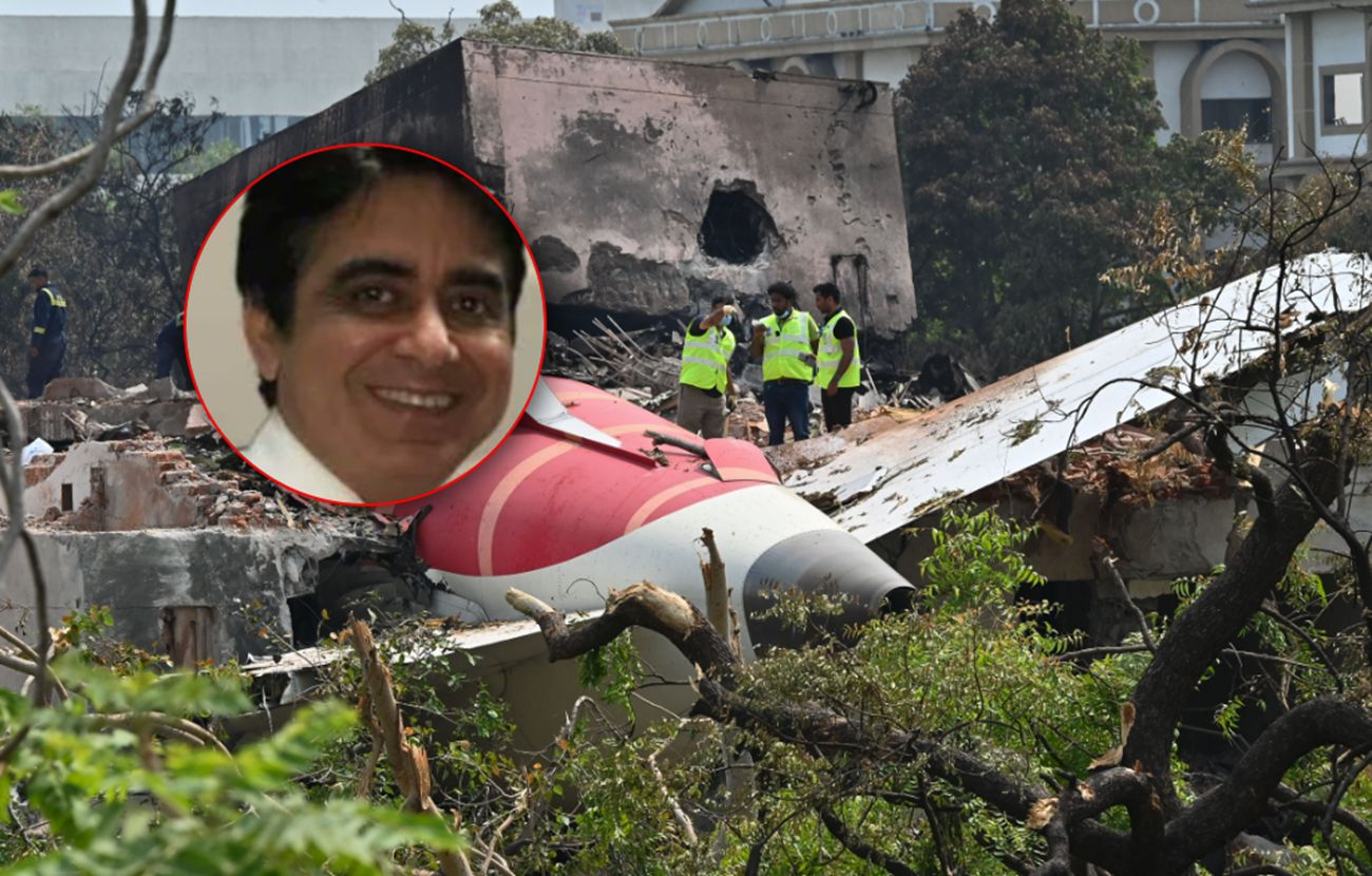 Sumeet Sabharwal był kapitanem lotu.