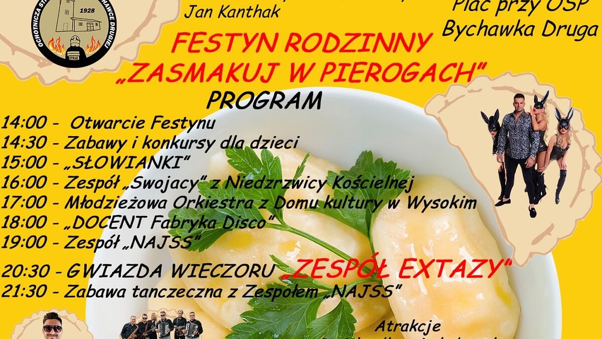 Święto Pierogów w Bychawce Drugiej 2023