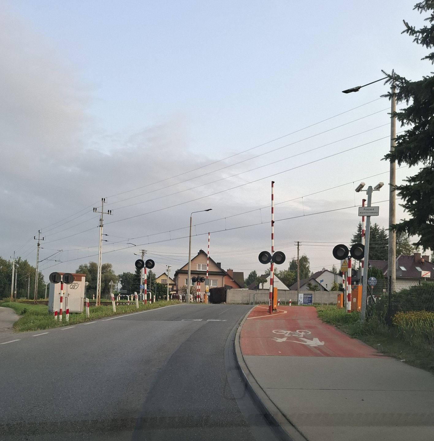 Ciągi pieszo-rowerowe w gminie Skawina