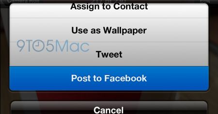 Jak będzie wyglądać integracja Facebooka z iOS-em 6?
