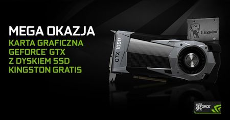 Nvidia dorzuca SSD do kart GeForce GTX 1050, GTX 1050 Ti i GTX 1060
