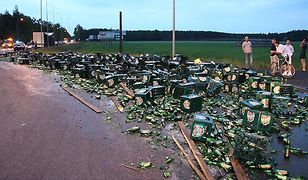 Zdarzenie drogowe w Opolu