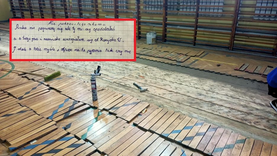 Tajemnicze liściki powciskane w ściany. Znalazła je dopiero ekipa remontowa