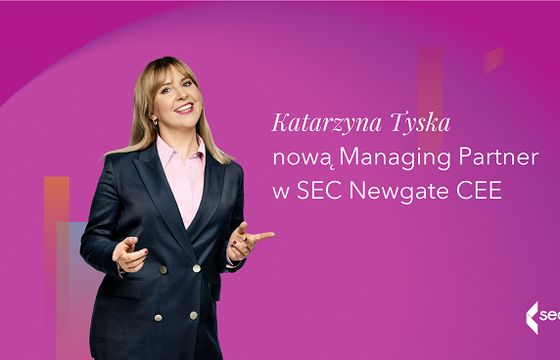 Katarzyna Tyska na nowym stanowisku w SEC Newagate CEE