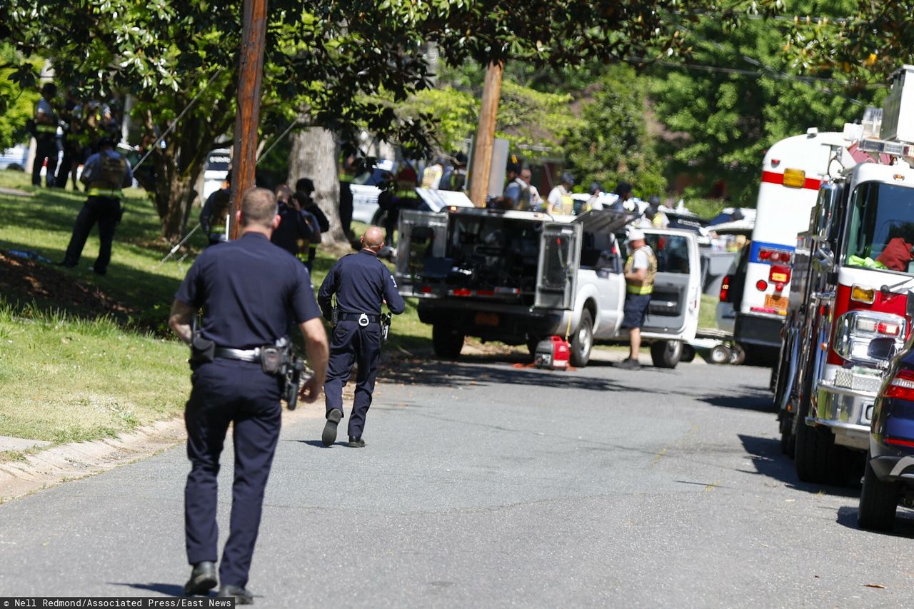 Tragedia w Charlotte-Mecklenburg. Trzech funkcjonariuszy zginęło podczas akcji