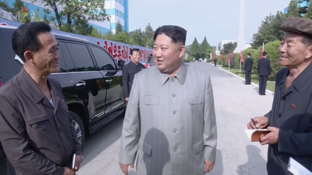 Kim Dzong Un odwiedził fabrykę, w której trwają prace nad bronią jądrową 