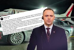 Zabrał głos ws. limuzyny. "Poziom łgarstw jest żałosny"