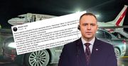 Zabrał głos ws. limuzyny. "Poziom łgarstw jest żałosny"