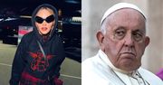 Madonna znów szokuje. Pochwaliła się bluzą z wizerunkiem papieża Franciszka. Internauci są oburzeni: "OBRAŻASZ NAS, KATOLIKÓW" (FOTO)