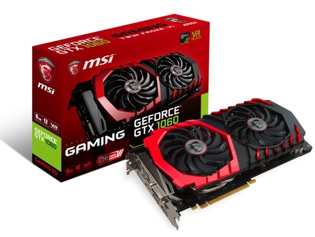 MSI GeForce GTX 1060 Gaming karta graficzna