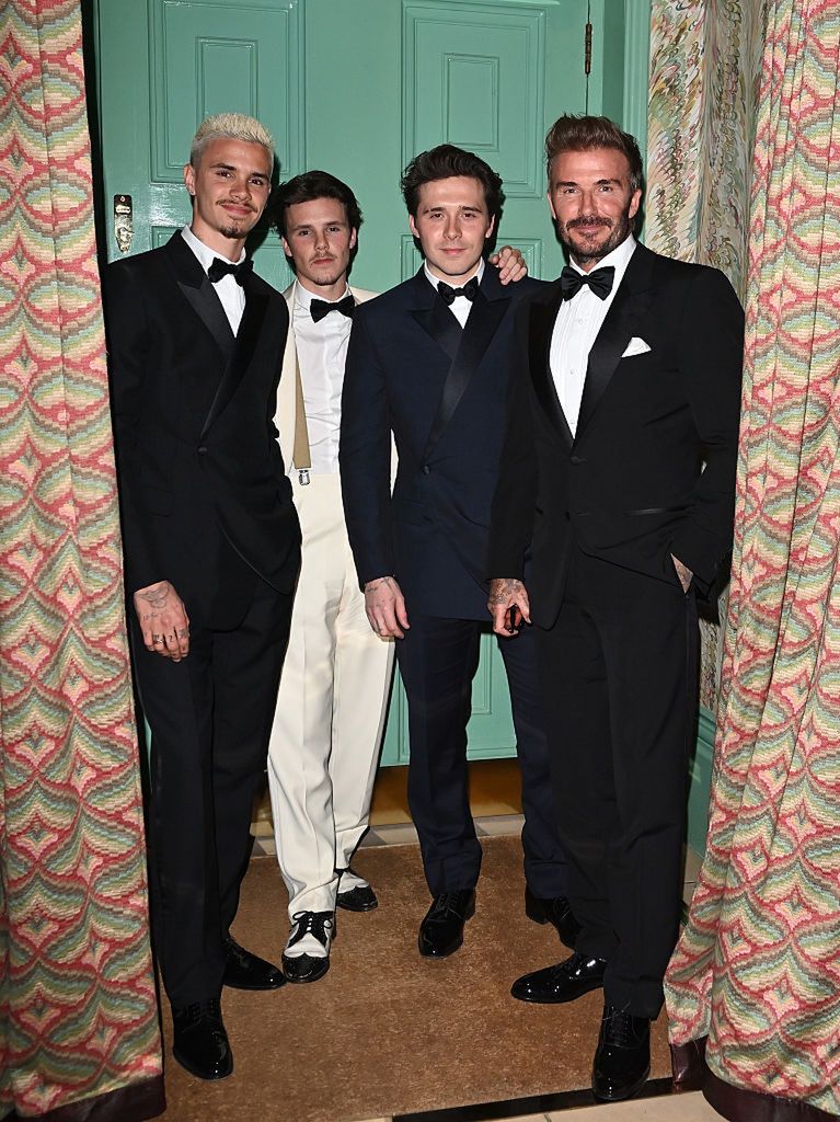 David Beckham z synami