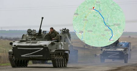Kluczowa droga dla Rosjan. Brytyjski wywiad ujawnia