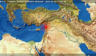 Silne trzęsienie ziemi w Turcji