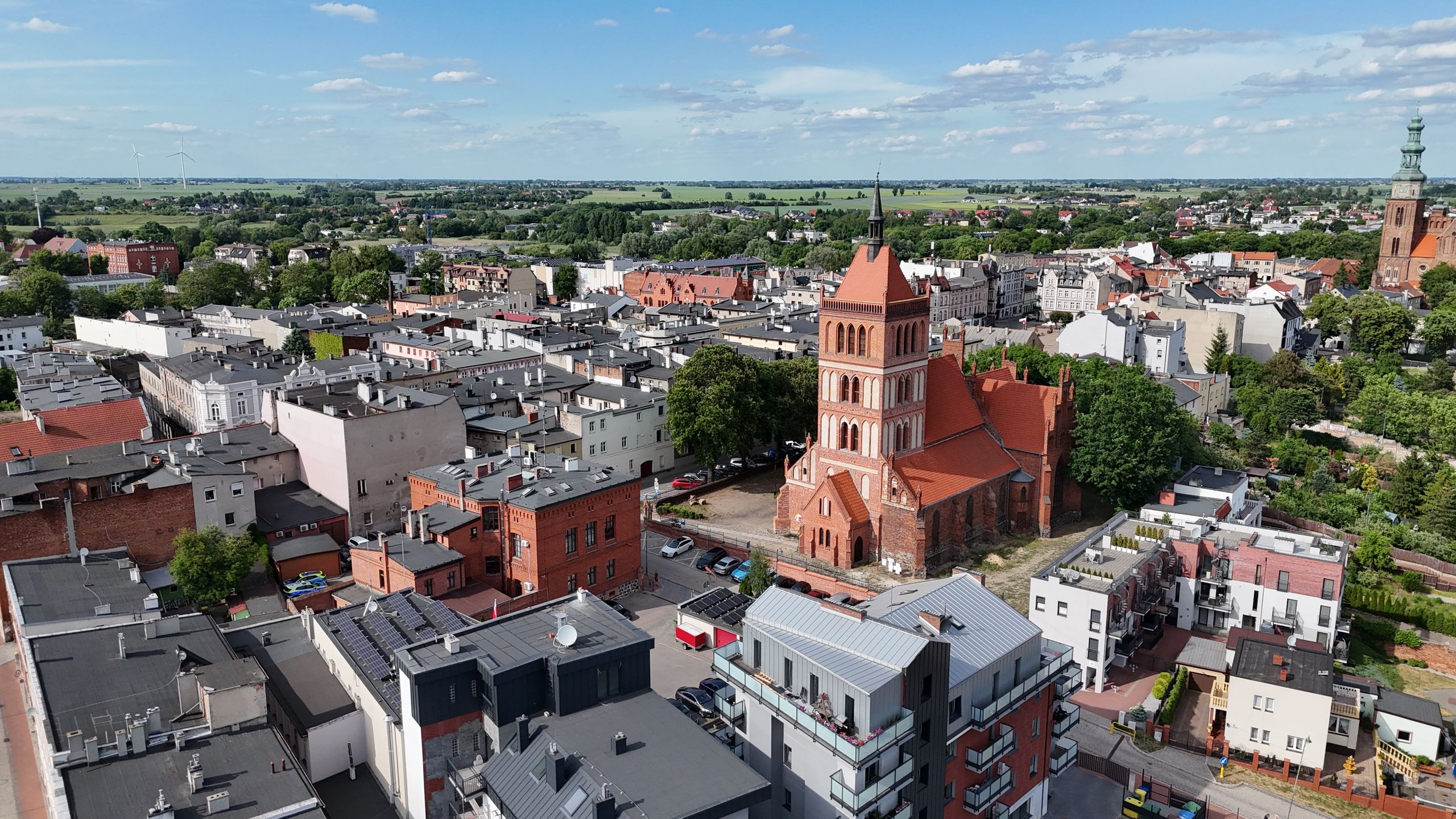 Chełmża z lotu ptaka robi wrażenie!
